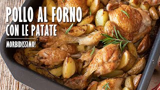 POLLO al FORNO con PATATE così MORBIDO e SUCCOSO non lo hai mai assaggiato  Marianna Pascarella [upl. by Ecirtram]