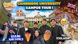 AKHIRNYA WASEDABOYS KE CAMBRIDGE UNIVERSITY CAMPUS TOUR NAIK KAPAL  WORLD TRIP 64 [upl. by Fu92]