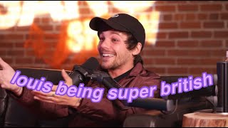 louis tomlinson being british for 5 minutes straight [upl. by Ilac]