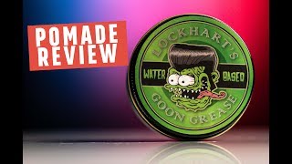 Lockharts Goon Grease  Oil Based Pomade Review [upl. by Nifares864]