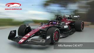 ckmodelcarsvideo Valtteri Bottas Alfa Romeo C43 77 Australien GP Formel 1 2023 118 Minichamps [upl. by Duer]