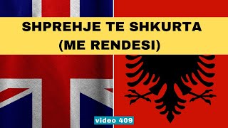 Anglisht  Shprehje te shkurta I Anglisht shqip perkthim I video 409 [upl. by Hirschfeld]