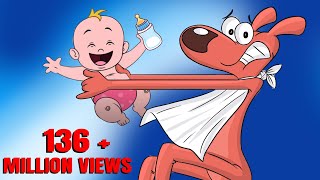 Rat A Tat  Best Adventures of Doggy Don  Crazy Toddler Baby Sitting  Funny Cartoons  Chotoonz TV [upl. by Nohsav]