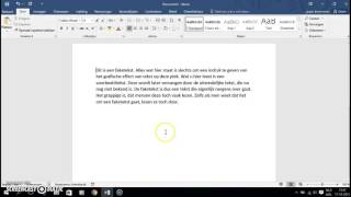 Randen toevoegen in Word 2016 [upl. by Ireva555]