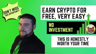 This is really a great opportunity to earn crypto currency for free very simple and easy to do [upl. by Lenra]