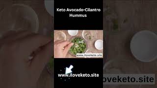 Keto Avocado Cilantro Hummus [upl. by Harelda]