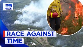 Firefighters preparing for expected worst bushfire season in 20 years  9 News Australia [upl. by Imotih]