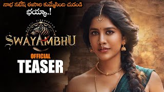 Swayambhu Movie Nabha Natesh Teaser  Nikhil Siddhartha  Samyuktha Menon  Ram Charan  NS [upl. by Torres637]