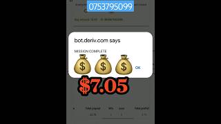 Deriv bot for tick trading 2024 money deriv trading derivbot [upl. by Ardnaek]