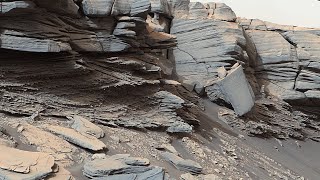 Curiosity quotGreenhough Pedimentquot Slope Formed From Water Billions of Years Ago [upl. by Ahsiet]