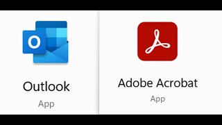 How To Open PDF File In Adobe Acrobat From Outlook On PC Office 365 Users [upl. by Nosredna]