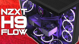 The 011 Killer  NZXT H9 Flow PC Case  Unboxing amp Overview 4K [upl. by Grigson]