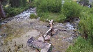 Wyoming LaBarge Creek waterfall camping Pt 1 of 3 [upl. by Soloman]