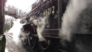 45212 at Haworth at 1259pm Sunday 31st December 2023 Please subscribe to this channel [upl. by Noived]