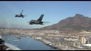 Panavia Tornado Flying in South Africa Fliegen bei der Luftwaffe [upl. by Etteuqram150]