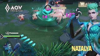 AOV  NATALYA GAMEPLAYARENA OF VALOR LIÊNQUÂNMOBILE ROV COT [upl. by Nelsen998]