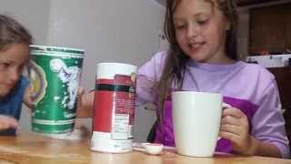 How to gargle salt water Kids how to Sore throat fix [upl. by Hyacinthie]