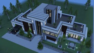 ZEN MANSION  The Sims Freeplay  Speed Build [upl. by Asirral]