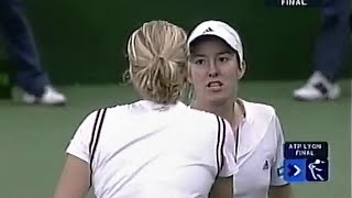 Kim Clijsters vs Justine Henin 2003 Filderstadt Final Highlights [upl. by Grimaldi]