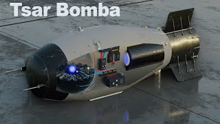 How Tsar bomba works Worlds biggest nuclear bomb ever detonated  learn from the base [upl. by Adilen]