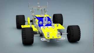 Erector Set Car3ds Max Old Version [upl. by Paley]