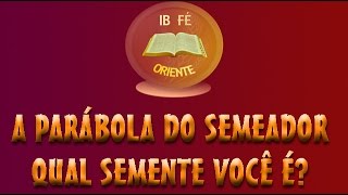 A Parábola do Semeador  Qual semente você é estudo bíblico  Pr Mauricio Steker [upl. by Ehc620]