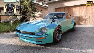 1000hp Datsun 240z Fast X DLC  Forza Horizon 5  Logitech Steering Wheel [upl. by Nehtanhoj930]