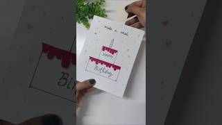 DIY BIRTHDAY CARD IDEA 😍diy birthday friends gift subscribe [upl. by Norrab255]