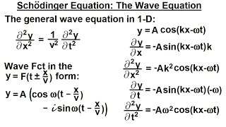 Physics  Ch 66 Ch 4 Quantum Mechanics Schrodinger Eqn 3 of 92 The Wave Equation [upl. by Kola]