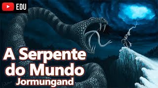 Jormungand A Serpente do Mundo  Bestiário Mitológico 20 Mitologia Nórdica Foca na História [upl. by Novyar]