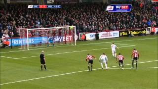 Brentford 01 Middlesbro  Sky Bet Championship Season 201415 [upl. by Ynaffi99]