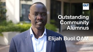 2023 QUT Outstanding Community Service Alumnus Elijah Buol OAM [upl. by Lunsford]