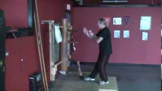 Wing Chun Wooden Dummy Form [upl. by Treblihp194]