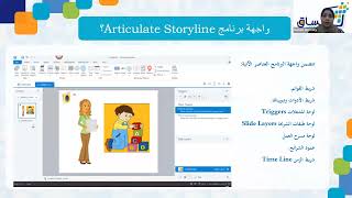 برنامج Articulate Storyline لتصميم الدروس التفاعلية [upl. by Mckay]