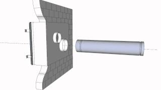 How To Horizontal Concentric Vent Installation  StepByStep [upl. by Leasim]