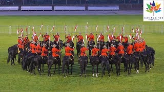 RCMP MUSICAL RIDE CANADA 150 Vancouver Burnaby 2017 [upl. by Ilyah]