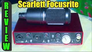 Scarlett Focusrite 2i4 2Gen Audio Interface Review And Sound Test Bangla [upl. by Sanfo]