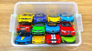 Sports SUVs Sedan And Minivans From A Huge Box Diecast Model Cars Collections 2 [upl. by Messab]