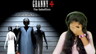 Granny 4 The Rebellion  Car Escape Full Gameplay 😨  Jeni Gaming [upl. by Ninel]