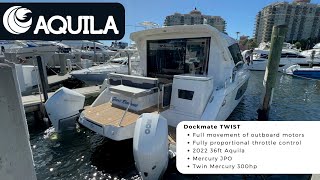 2022 Aquila 36  Dockmate Wireless Remote Control [upl. by Shaddock]