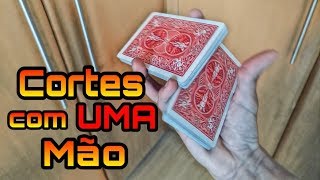 CORTES COM UMA MÃO TUTORIAL  Ep55 [upl. by Andryc820]