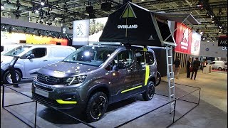 Concept Peugeot Rifter 4x4  IAA Hannover 2018 [upl. by Alysoun872]