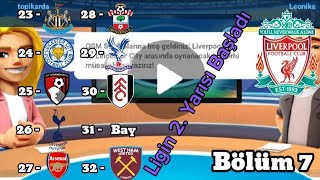 Bölüm 7  Ligin 2 Yarısı Başladı  OSM  İngiltere Ligi  Liverpool Kariyer [upl. by Adlei]