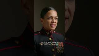 Dual Dedication to Service US Marine Angelina [upl. by Eiramrefinnej]