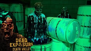 Dead Exposure Death Valley HHN Hollywood Walkthrough [upl. by Eirrehc]