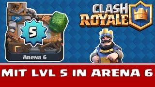 MIT LEVEL 5 IN ARENA 6  CLASH ROYALE [upl. by Novled]