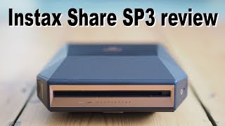 Fujifilm Instax Share SP 3 photo printer review [upl. by Ida]