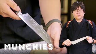 How to Sharpen a Knife with a Japanese Master Sharpener [upl. by Faustina23]