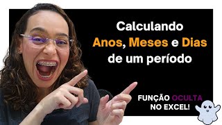 Calculando período em anos meses e dias [upl. by Eylloh657]