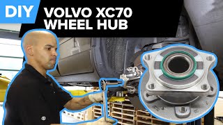 Volvo XC70 Wheel Hub Replacement  Whirring Noise S60 V70 S80 [upl. by Bokaj175]